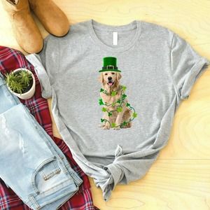 St Patrick's Dog Shirt, Happy St Patrick's Day Shirt, Lucky Shirt, Dog Shirt